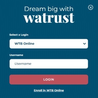 WTB Online new login