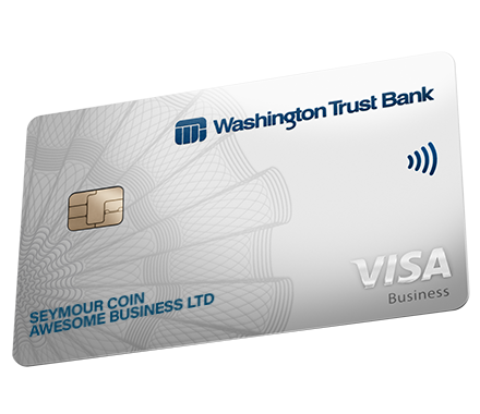 Washington Trust Bank Business Visa Credit Card